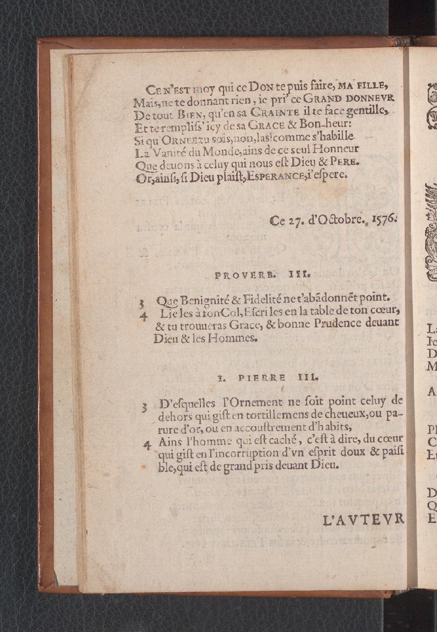 1577 - Jean de Laon - Trésor des 150 psaumes de David - Genève