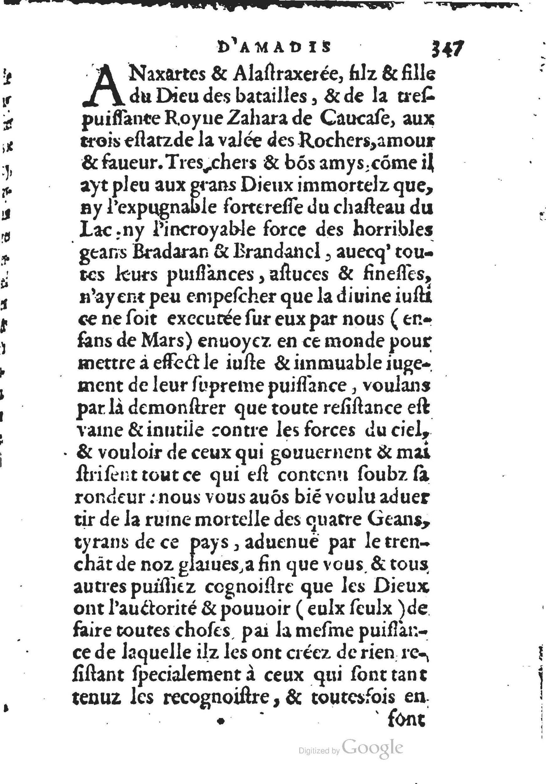 1560 - Jean d’Ogerolles et Gabriel Cotier Lyon - Trésor des Amadis - BSB Munich
