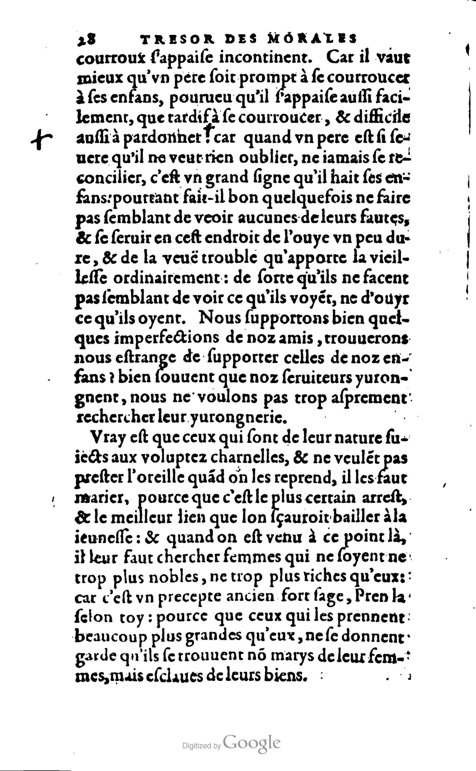 1578 - Jean Poupy - Trésor des morales de Plutarque - BSB Munich