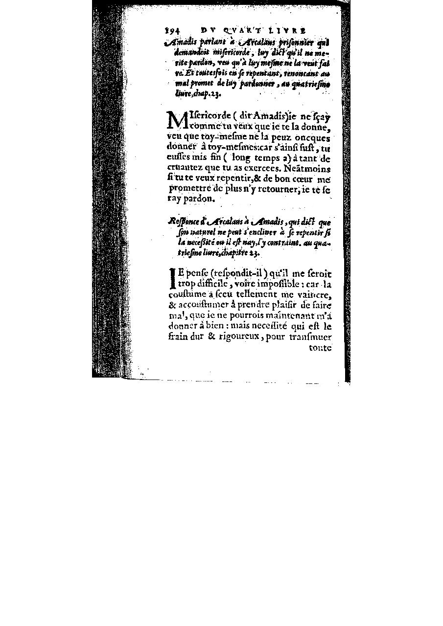 1572 - Veuve Gabriel Cotier - Trésor des Amadis - BM Lyon