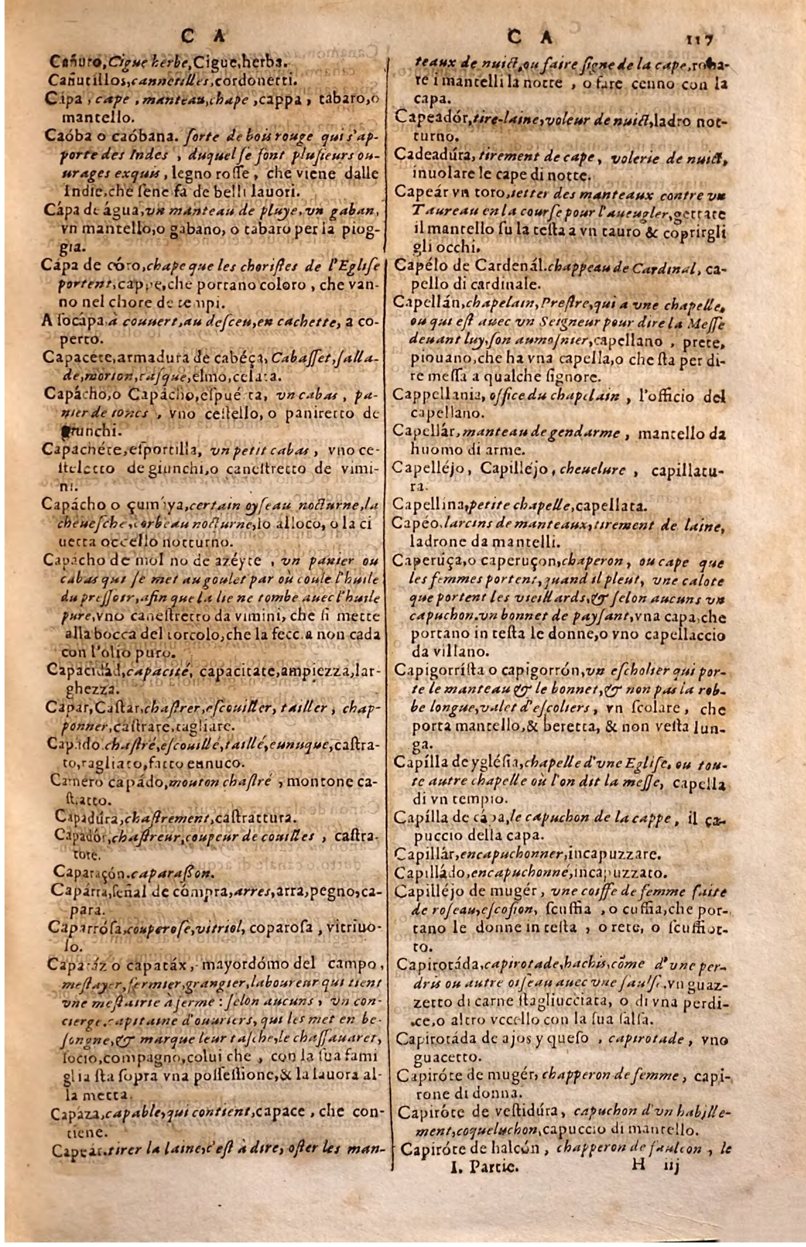 1627 - Jacques Crespin - Trésor des trois langues - Regensburg