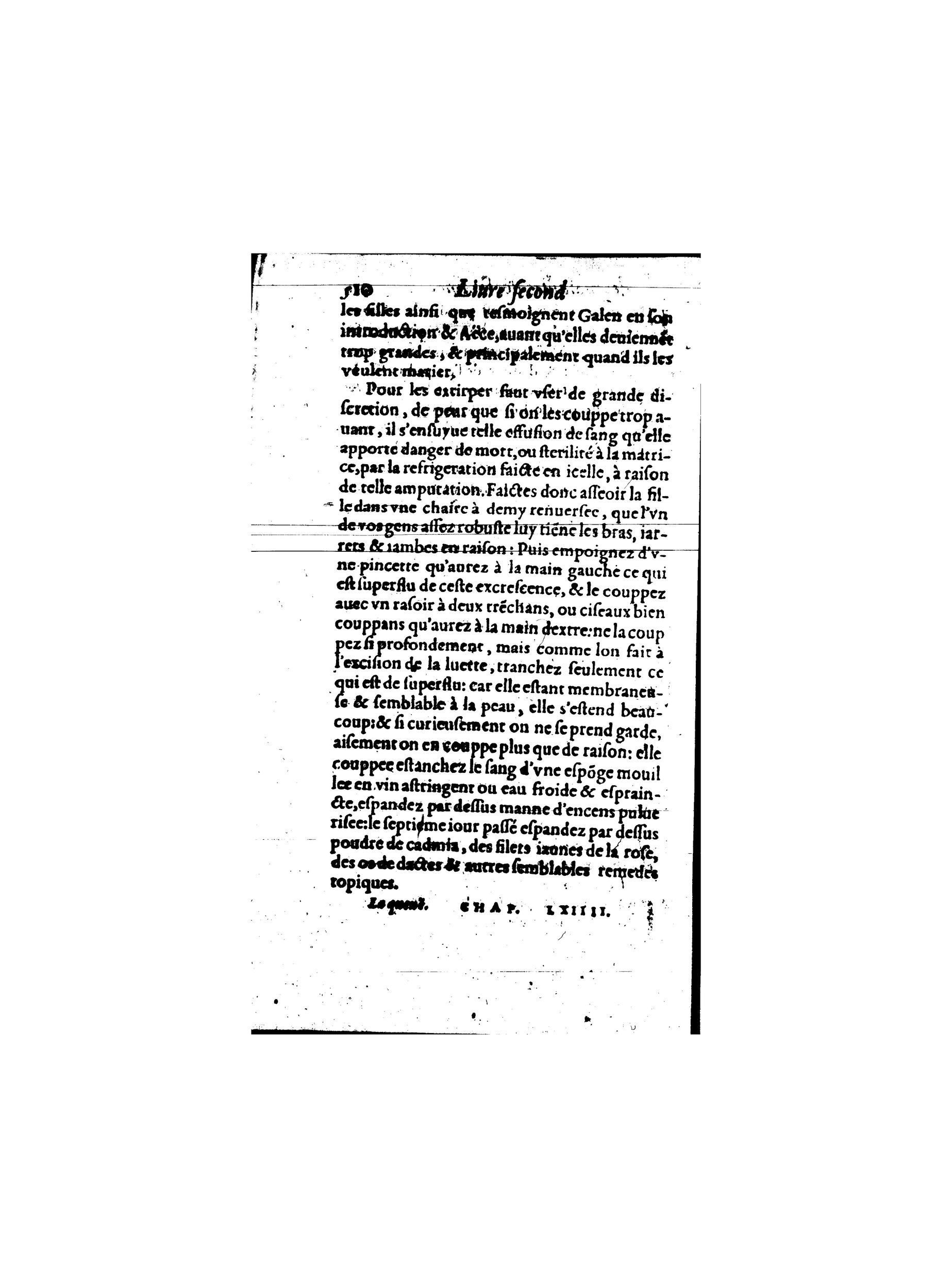1587 - Jacques du Puis - Trésor des remèdes secrets pour les maladies des femmes - BnF