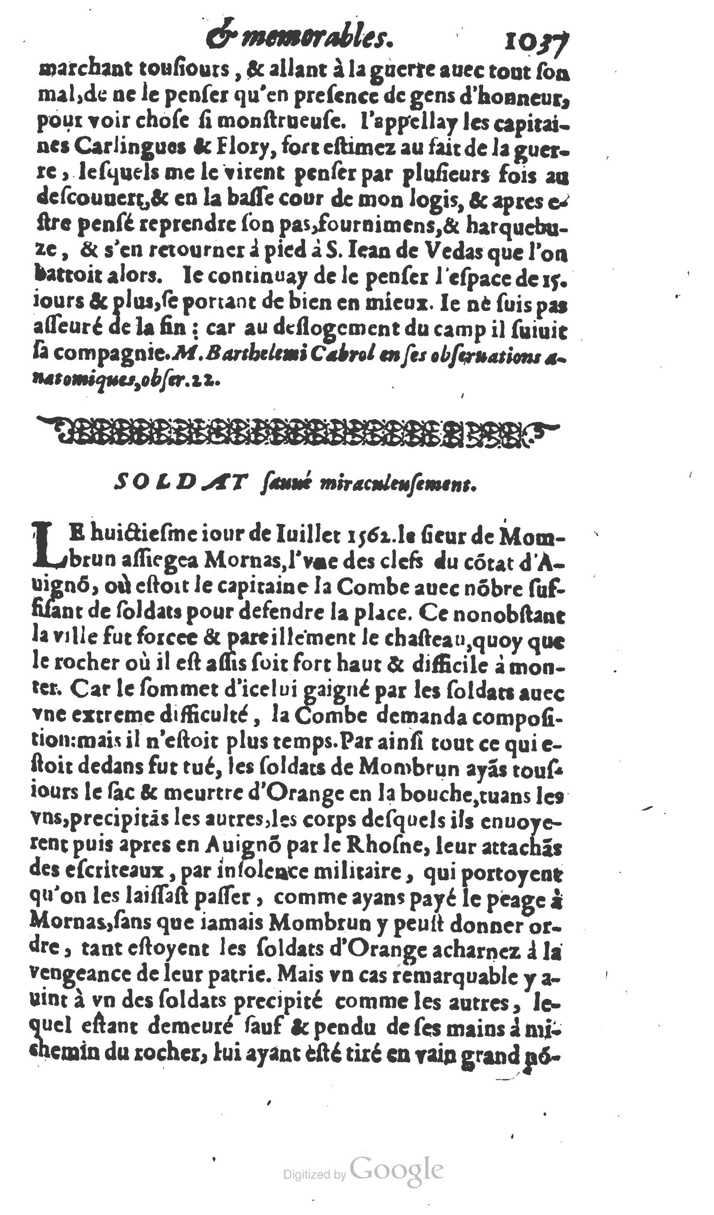 1610 Trésor d’histoires admirables et mémorables de nostre temps Marceau Princeton_Page_1058.jpg