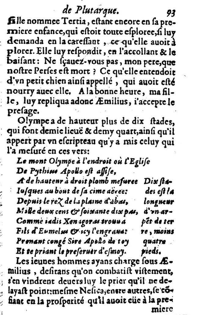 1611 - Pierre Rigaud - Trésor des vies de Plutarque - BM Lyon