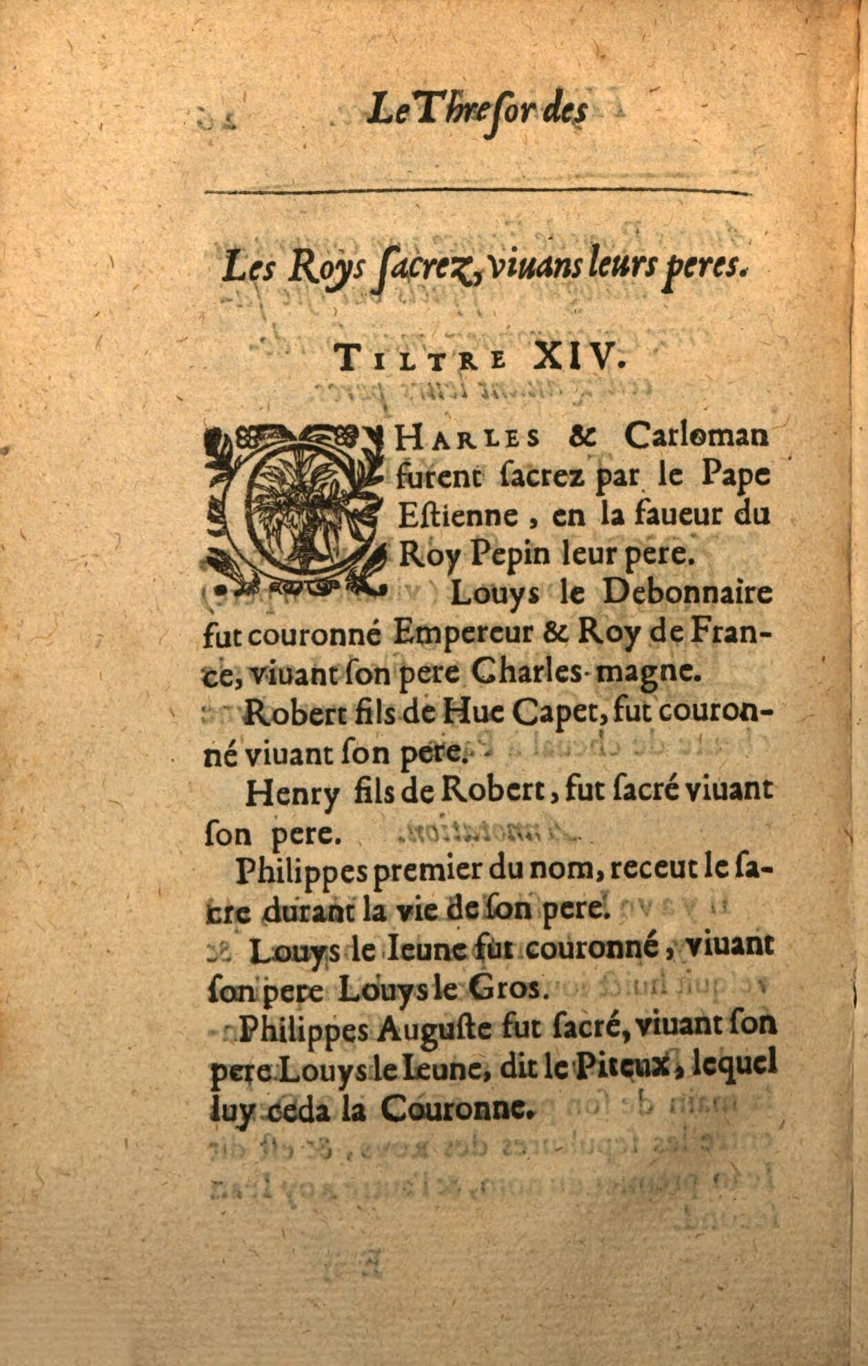 1639 - Jean Corrozet - Trésor des histoires de France - BSB Munich 1639 - Jean Corrozet - Trésor des histoires de France - BSB Munich