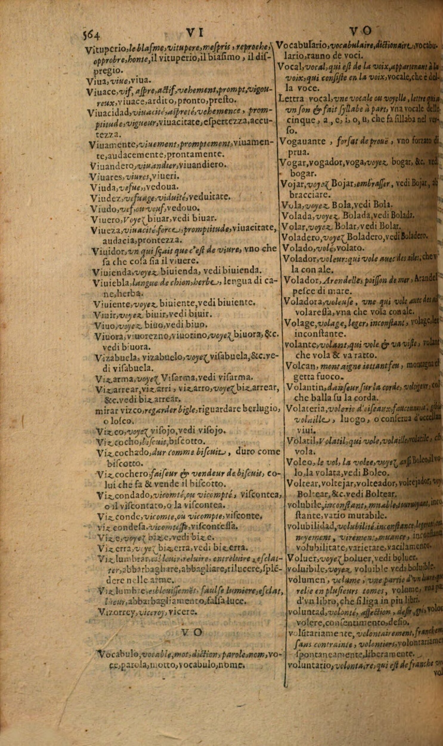 1617 - Samuel Crespin - Trésor des trois langues espagnole, française et italienne (Première partie) - Regensburg