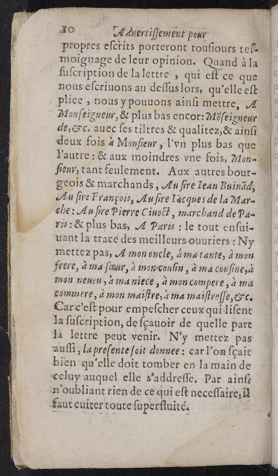 1624 - Jacques Cailloué - Secrétaire des secrétaires ou le Trésor de la plume française - BnF
