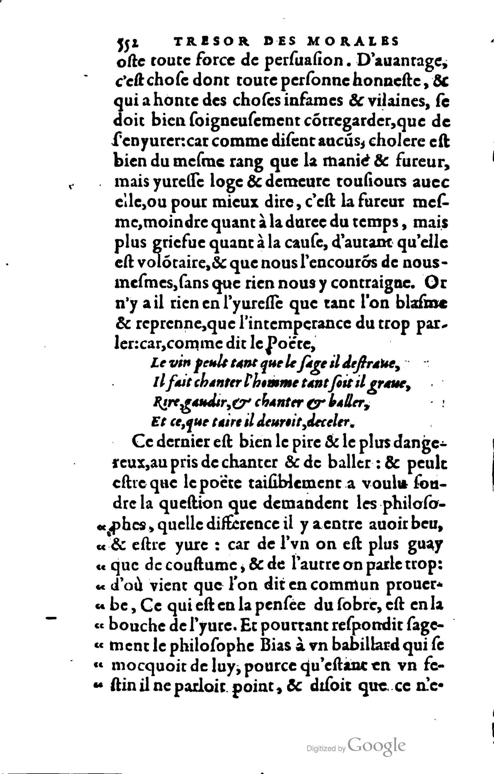 1578 - Jean Poupy - Trésor des morales de Plutarque - BSB Munich 1578 - Jean Poupy - Trésor des morales de Plutarque - BSB Munich