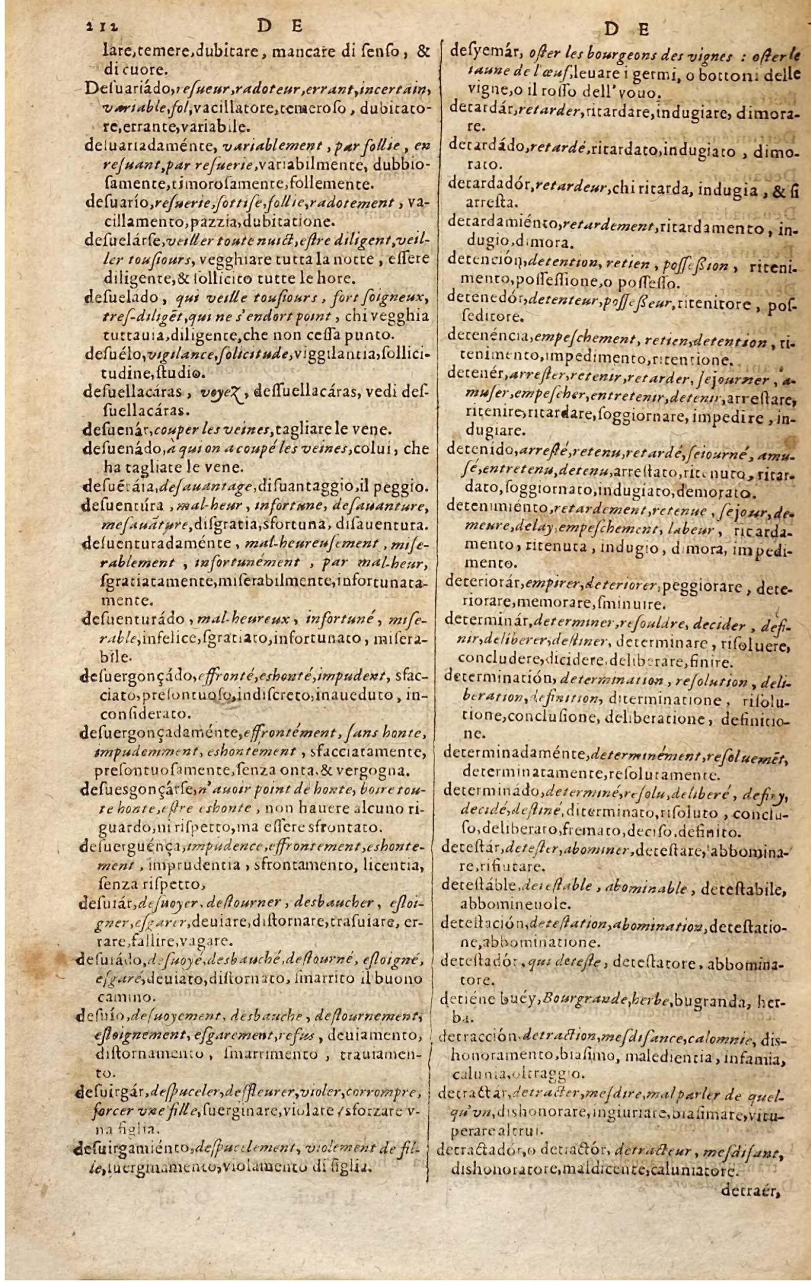 1627 - Jacques Crespin - Trésor des trois langues - Regensburg