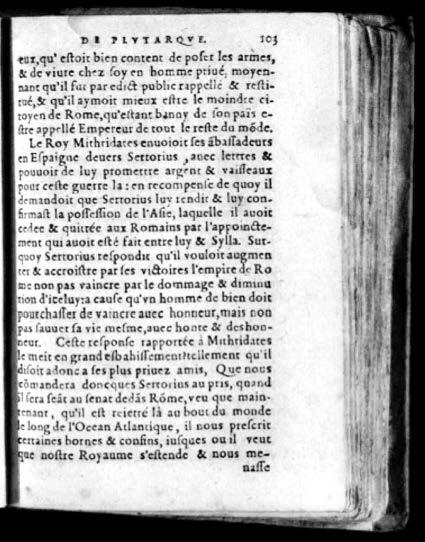 1574 - Benoît Rigaud - Trésor des vies de Plutarque - Avignon