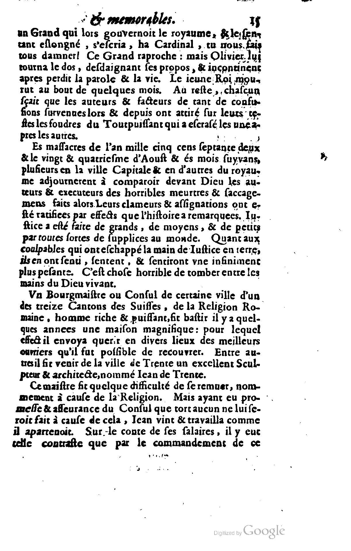 1628 - Jacques Crespin - Trésor d’histoires admirables et mémorables - BSB Munich