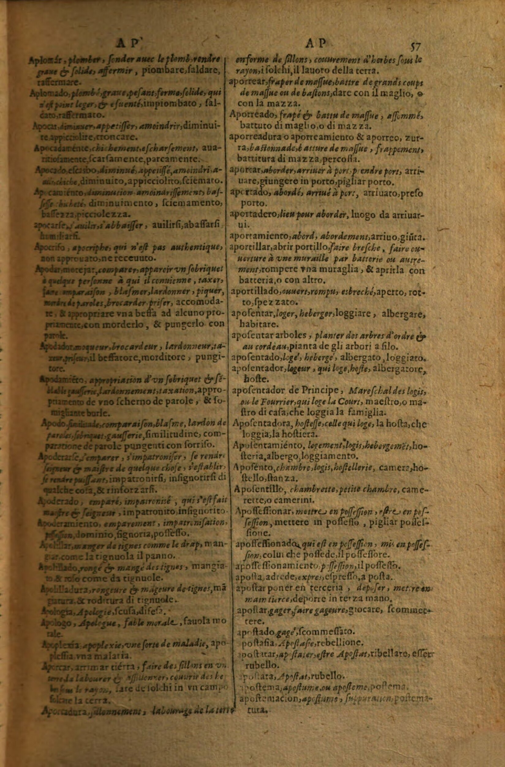 1617 Samuel Crespin - Trésor des trois langues française, italienne et espagnole - Berlin_Page_057.jpg