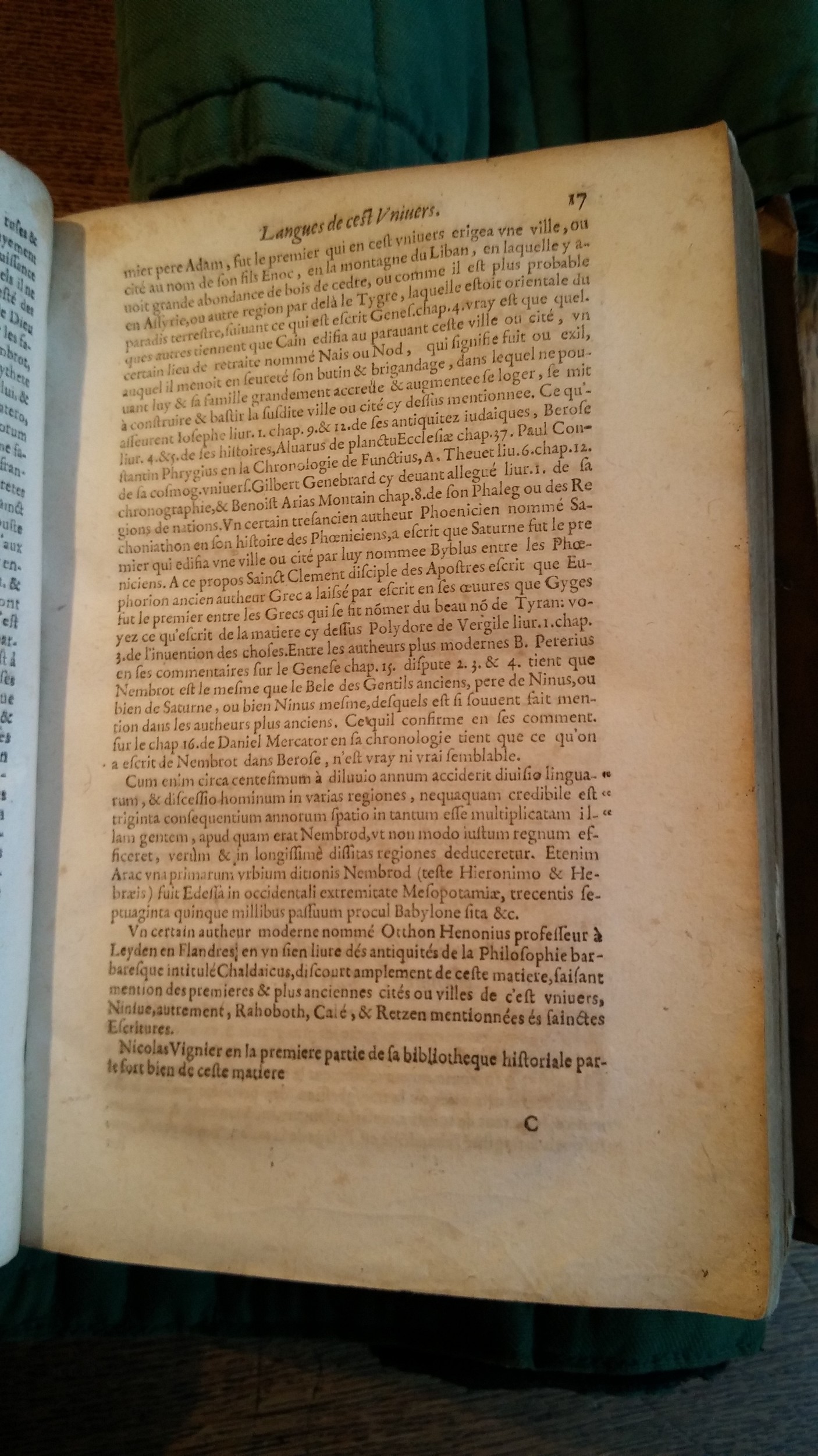 1613 - Matthieu Berjon - Trésor de l’histoire des langues de cet univers - BnF Arsenal 1613 - Matthieu Berjon - Trésor de l’histoire des langues de cet univers - BnF Arsenal