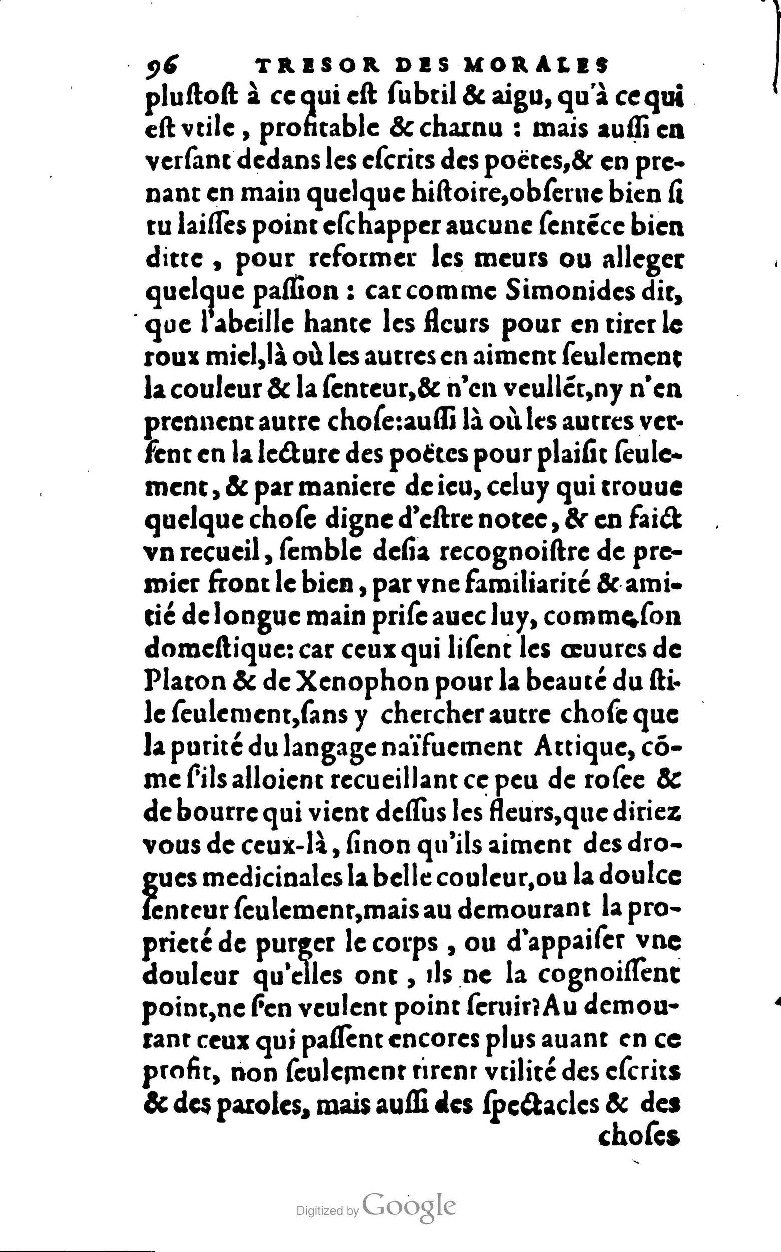1578 - Jean Poupy - Trésor des morales de Plutarque - BSB Munich 1578 - Jean Poupy - Trésor des morales de Plutarque - BSB Munich