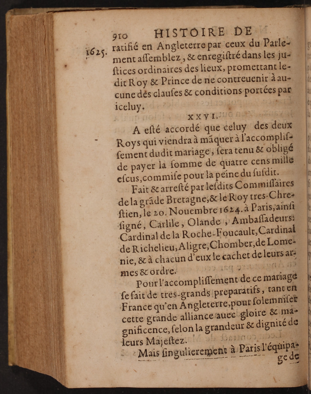 1626 - Joseph Bouillerot - Trésor de l’histoire générale de notre temps - BnF Arsenal