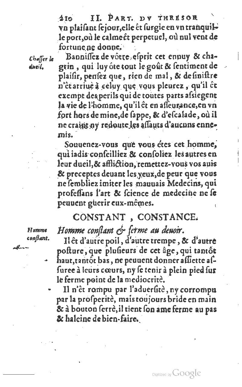 1610 - Louis Coste - Trésor de l’éloquence française (Seconde partie) - BM Lyon