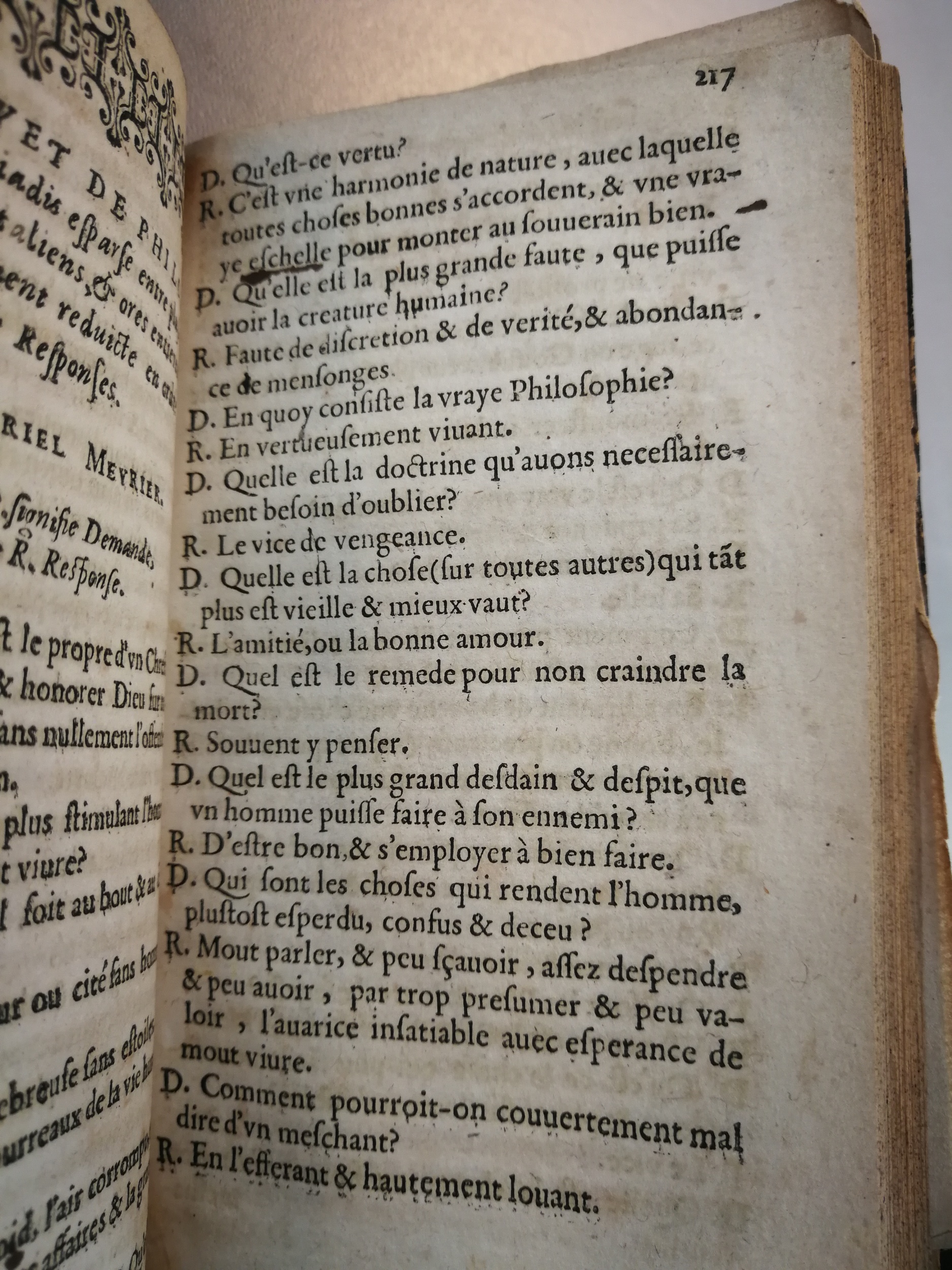 1617 - François Lefebvre - Trésor de sentences dorées et argentées - BM Marseille
