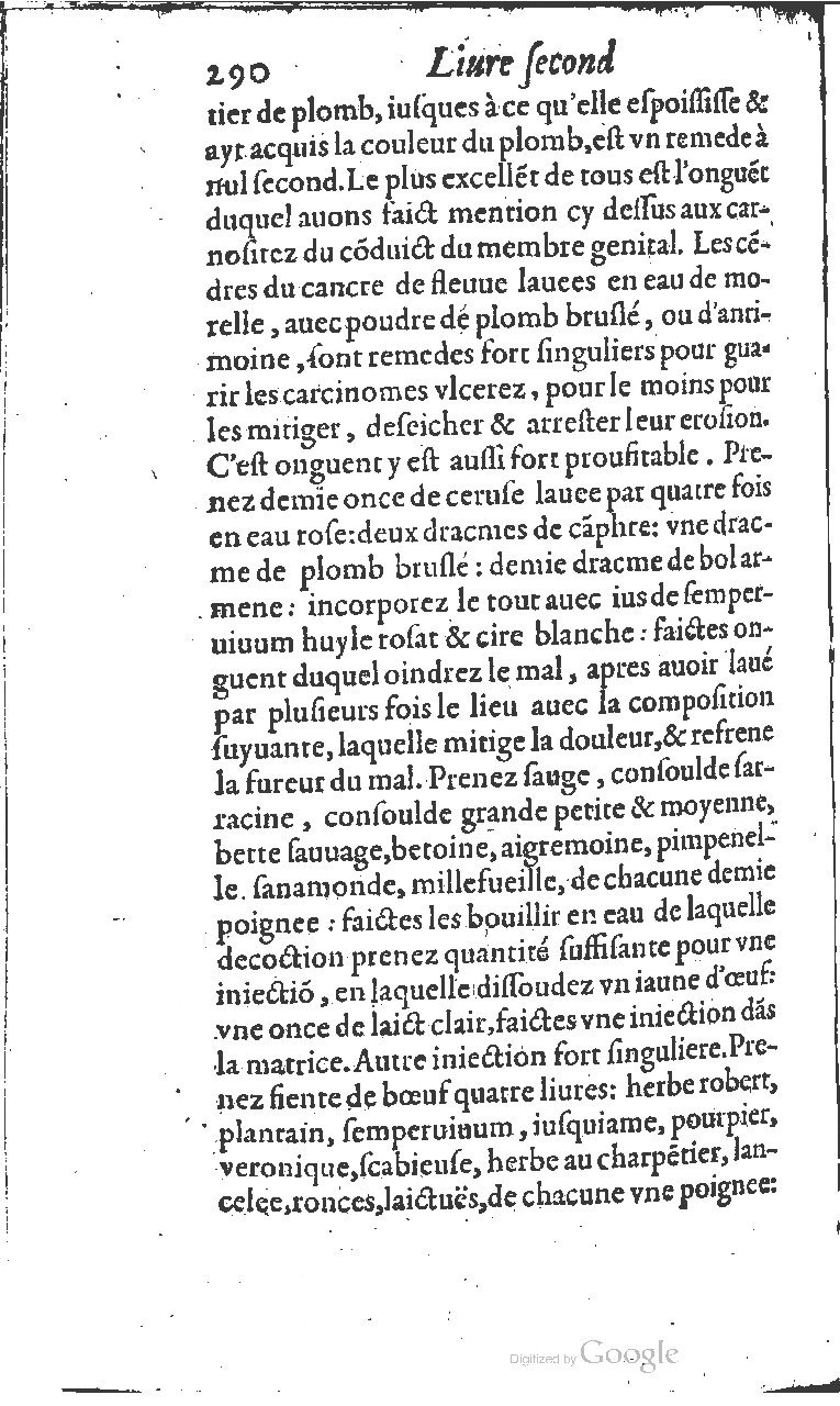 1617 - Jean Le Bouc - Trésor des remèdes secrets - BM Lyon