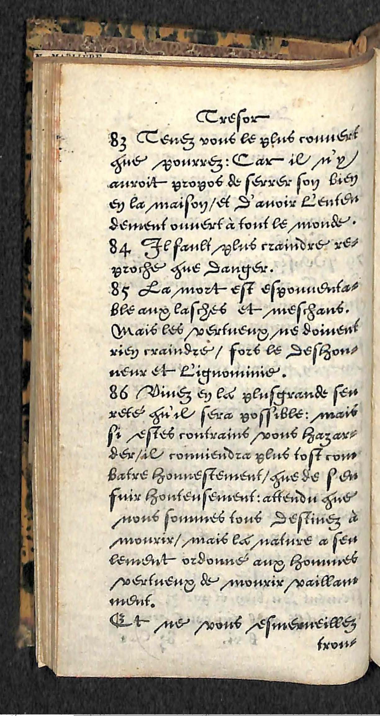 1560 - Hans de Laet - Trésor de vertu - Angers-archives