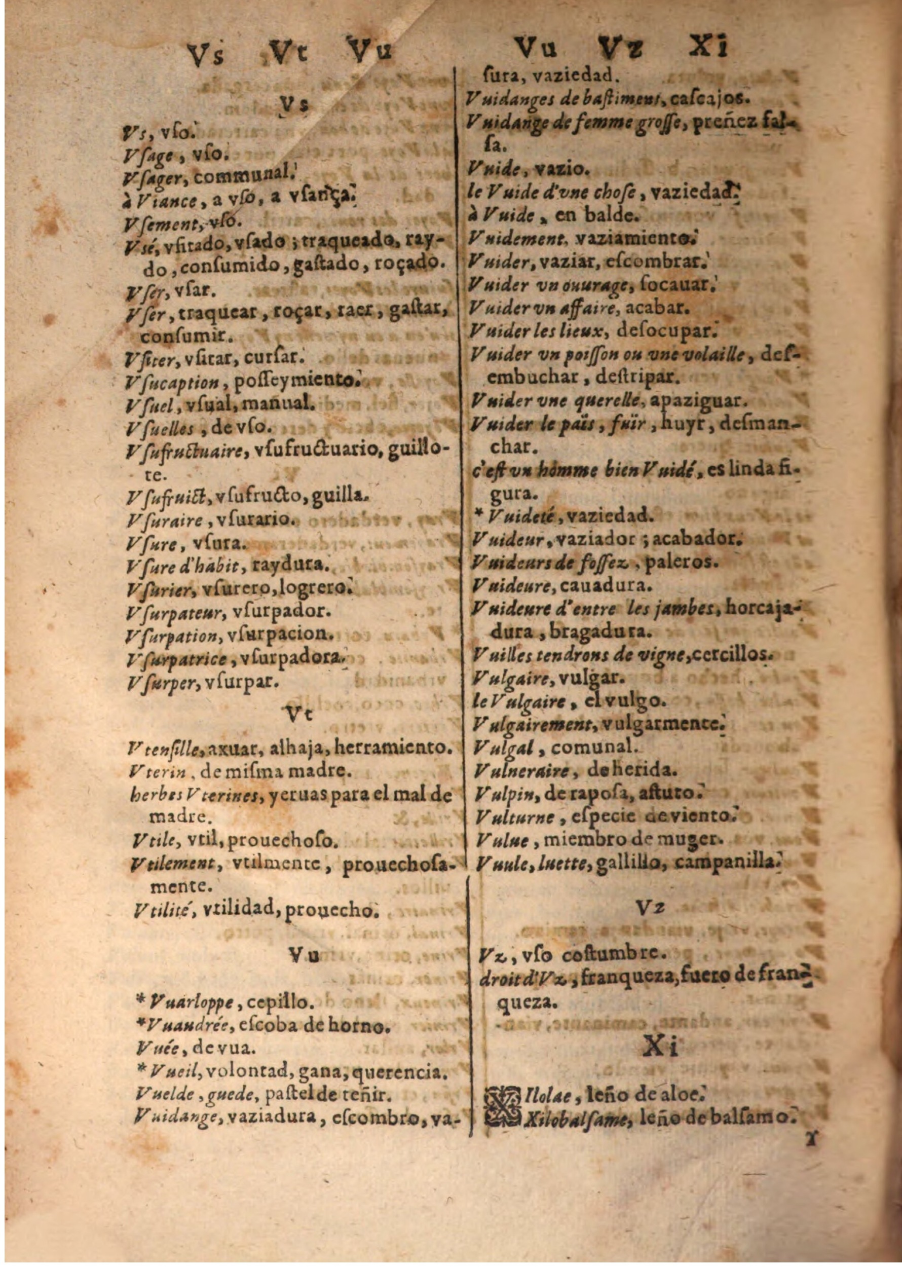 1645 - A. de Sommaville et A. Courbé - Trésor des deux langues espagnole et française (Seconde partie) - BSB Munich 1645 - A. de Sommaville et A. Courbé - Trésor des deux langues espagnole et française (Seconde partie) - BSB Munich