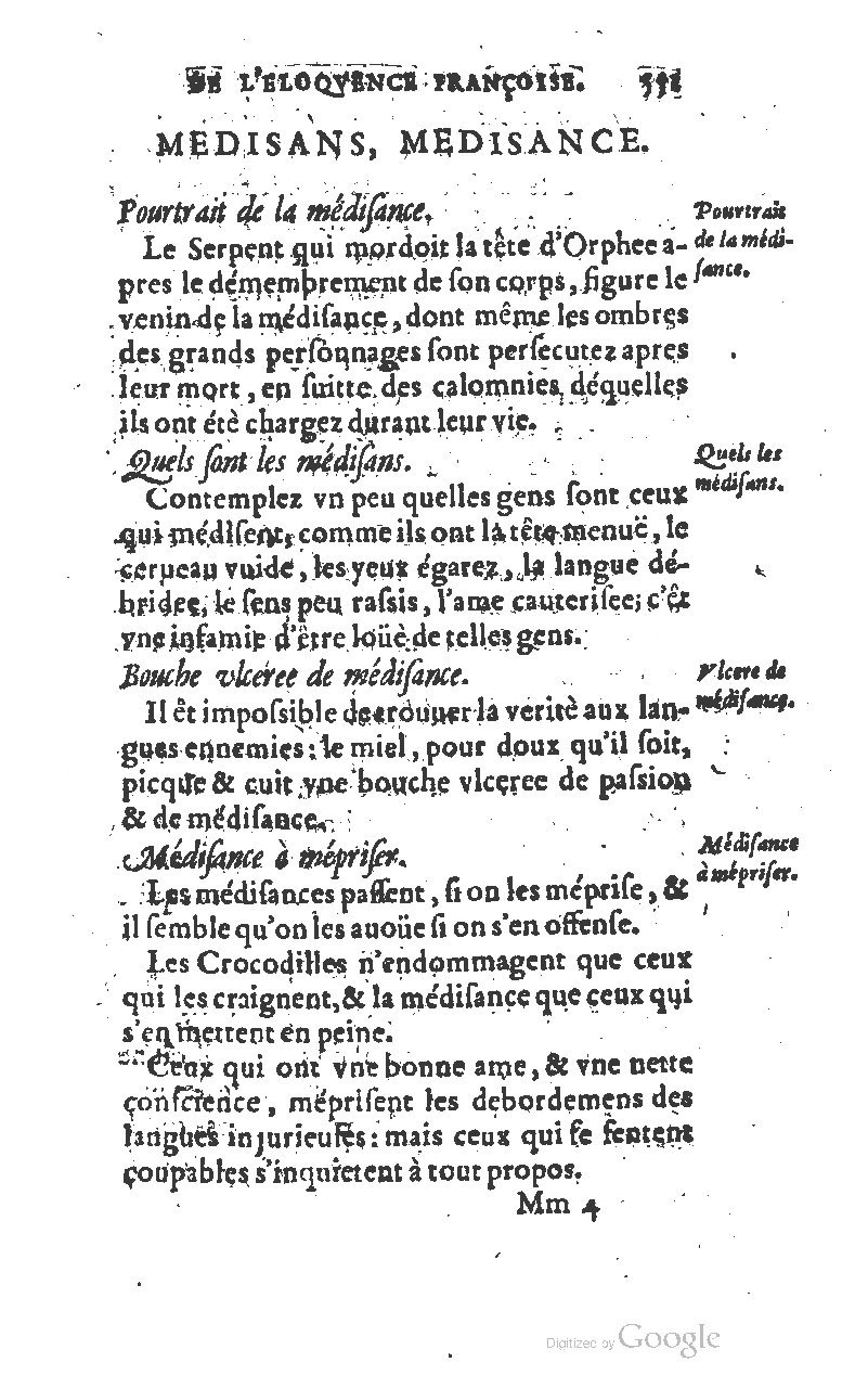 1610 - Louis Coste - Trésor de l’éloquence française (Seconde partie) - BM Lyon