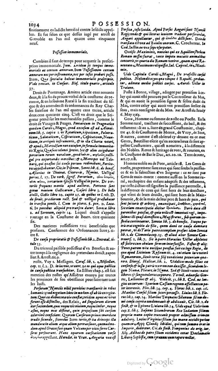 1629 - Veuve Nicolas Buon - Trésor du droit français (29620 T. 2) - BM Lyon