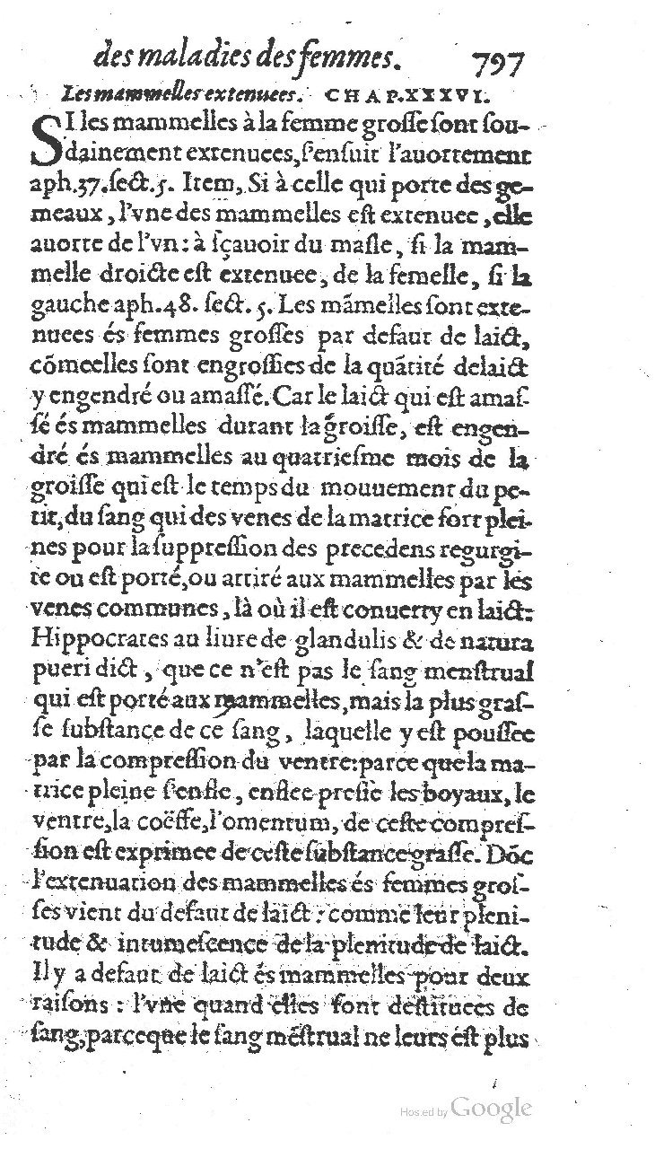 1585 - Jacques du Puis - Trésor des remèdes secrets pour les maladies des femmes - BnF