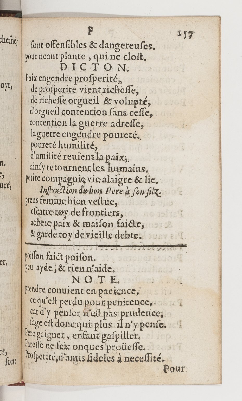 1577 - Jean d’Ogerolles - Trésor de sentences dorées - BnF Arsenal