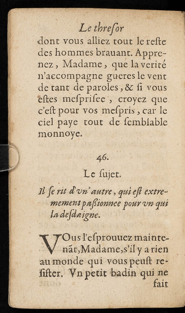 1597 - Thibaud Ancelin - Trésor d’amour - Stuttgart