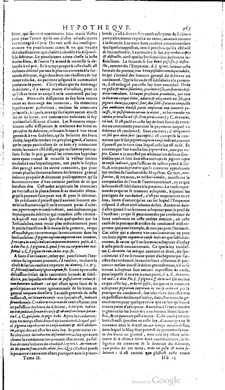 1629 - Veuve Nicolas Buon - Trésor du droit français (21754 T. 2) - BM Lyon