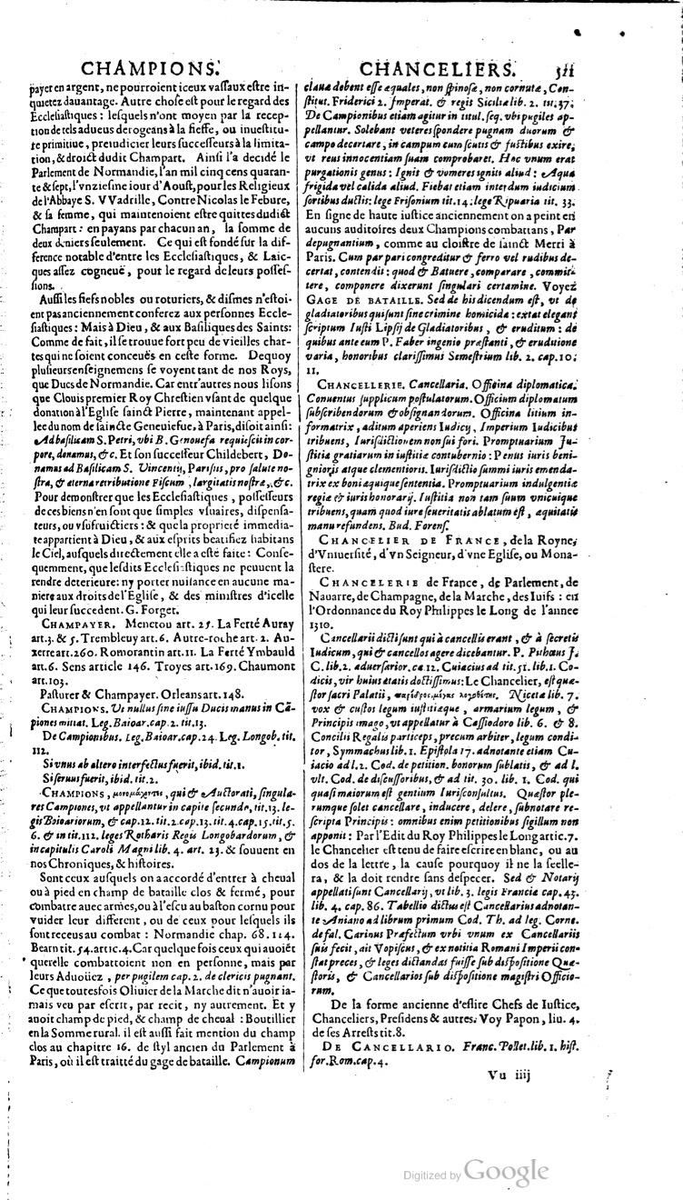 1629 - Veuve Nicolas Buon - Trésor du droit français (21754 T. 1) - BM Lyon