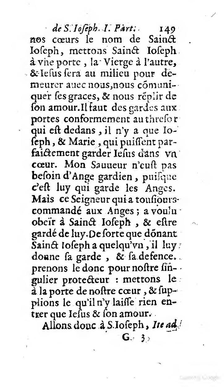 1646 - Jean Piot - Trésor inestimable de Saint-Joseph - BNC Rome