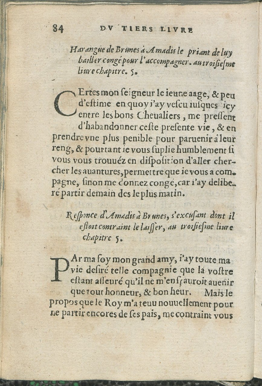 1559 - Pierre Regnard - Trésor des Amadis - Det KLG Copenhague