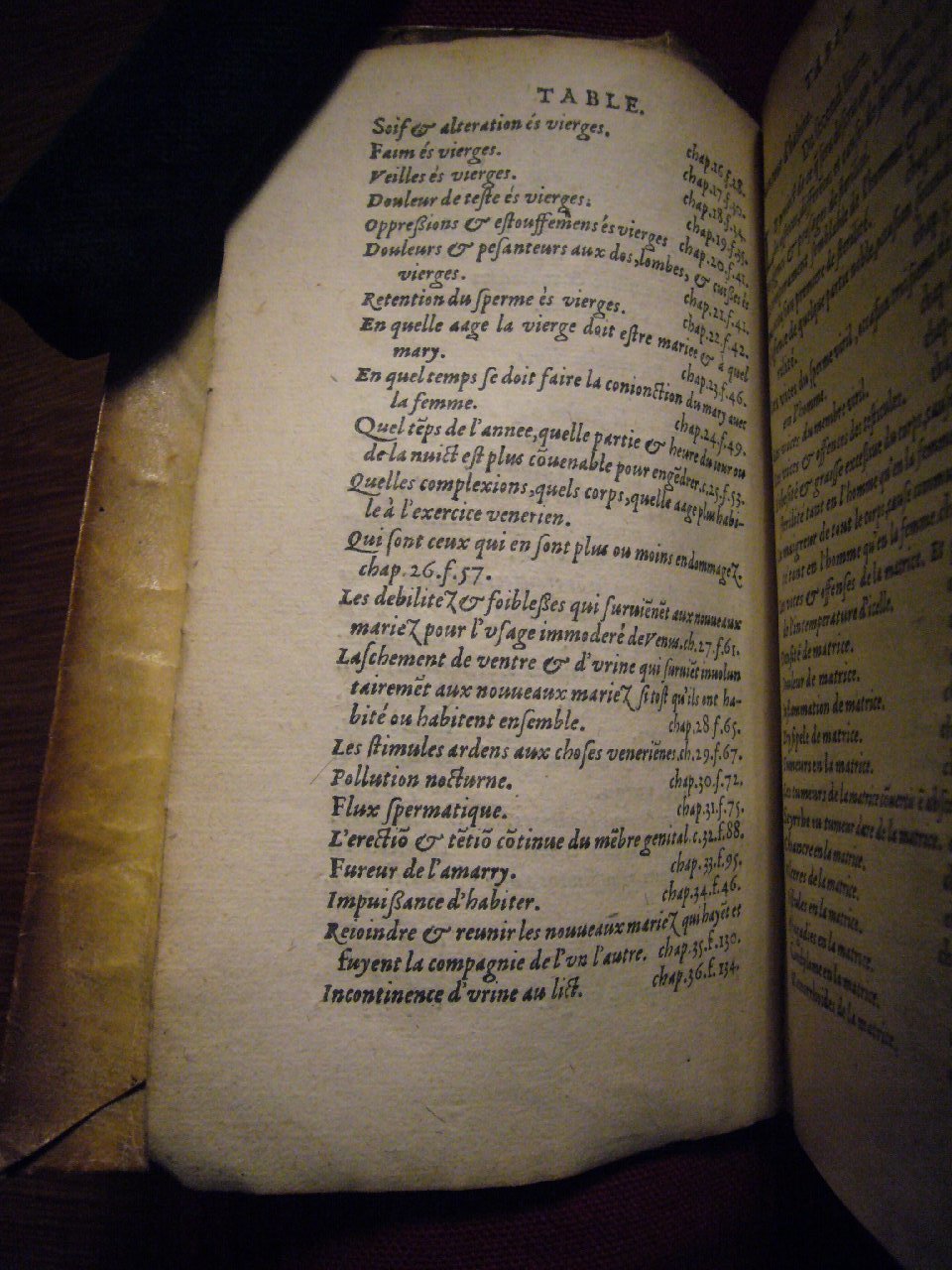1585 - Jacques du Puis - Trésor des remèdes secrets pour les maladies des femmes - BnF