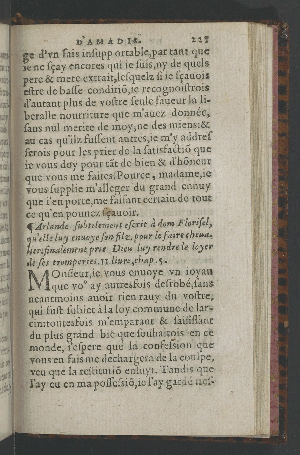 1564 - Vincent Norment et Jeanne Bruneau - Trésor des Amadis - BnF