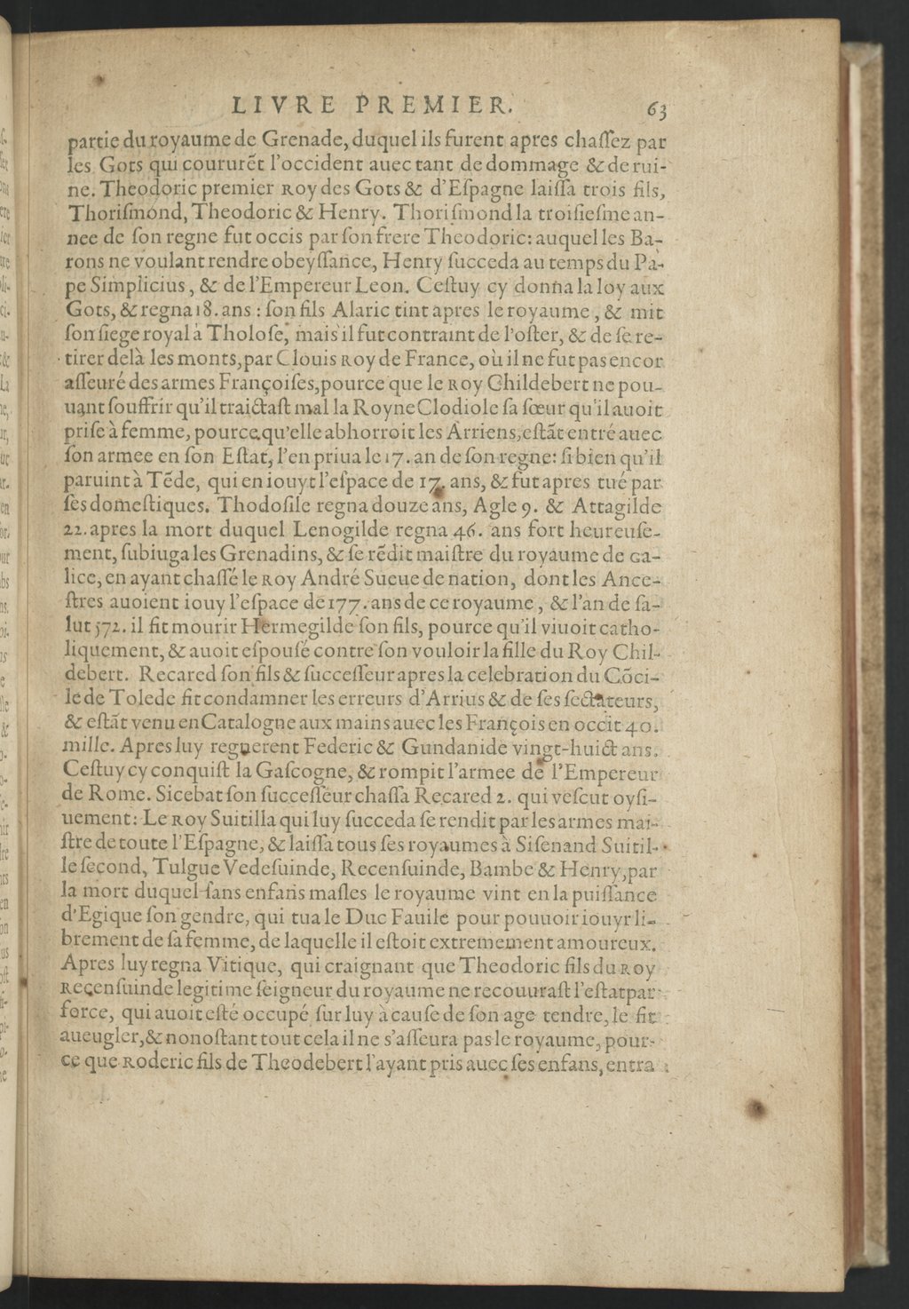 1608 - Nicolas Du Fossé - Trésor politique - BnF Tolbiac
