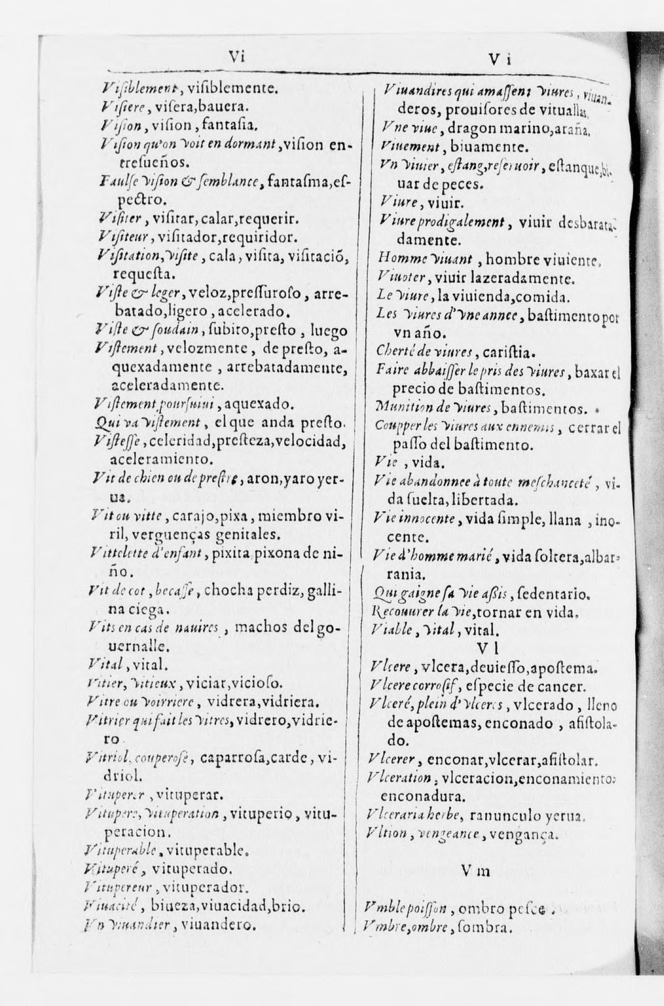1616 - Veuve Marc Orry - Trésor des deux langues espagnole et française (Seconde partie) - BnF 1616 - Veuve Marc Orry - Trésor des deux langues espagnole et française (Seconde partie) - BnF