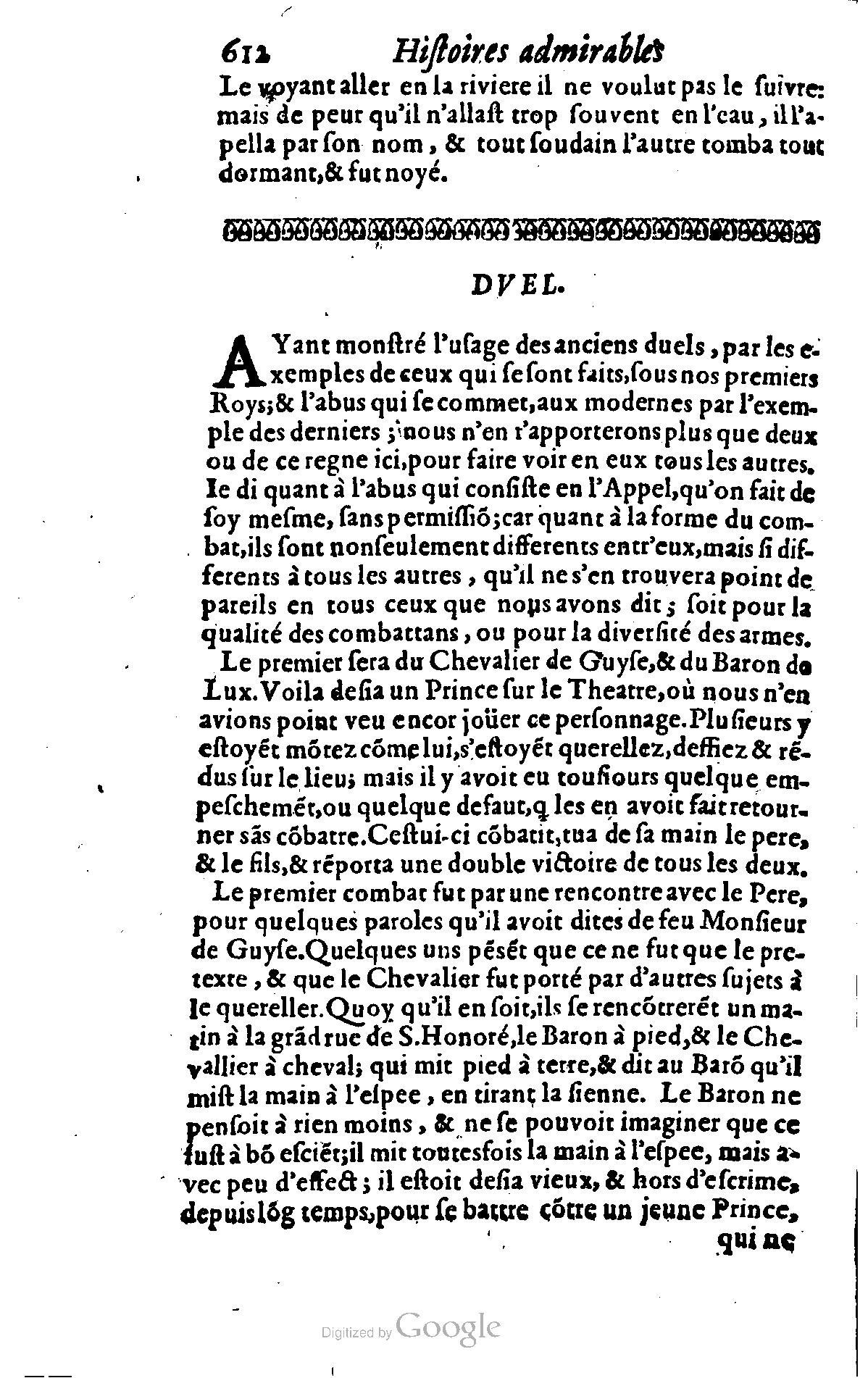 1628 - Jacques Crespin - Trésor d’histoires admirables et mémorables - BSB Munich