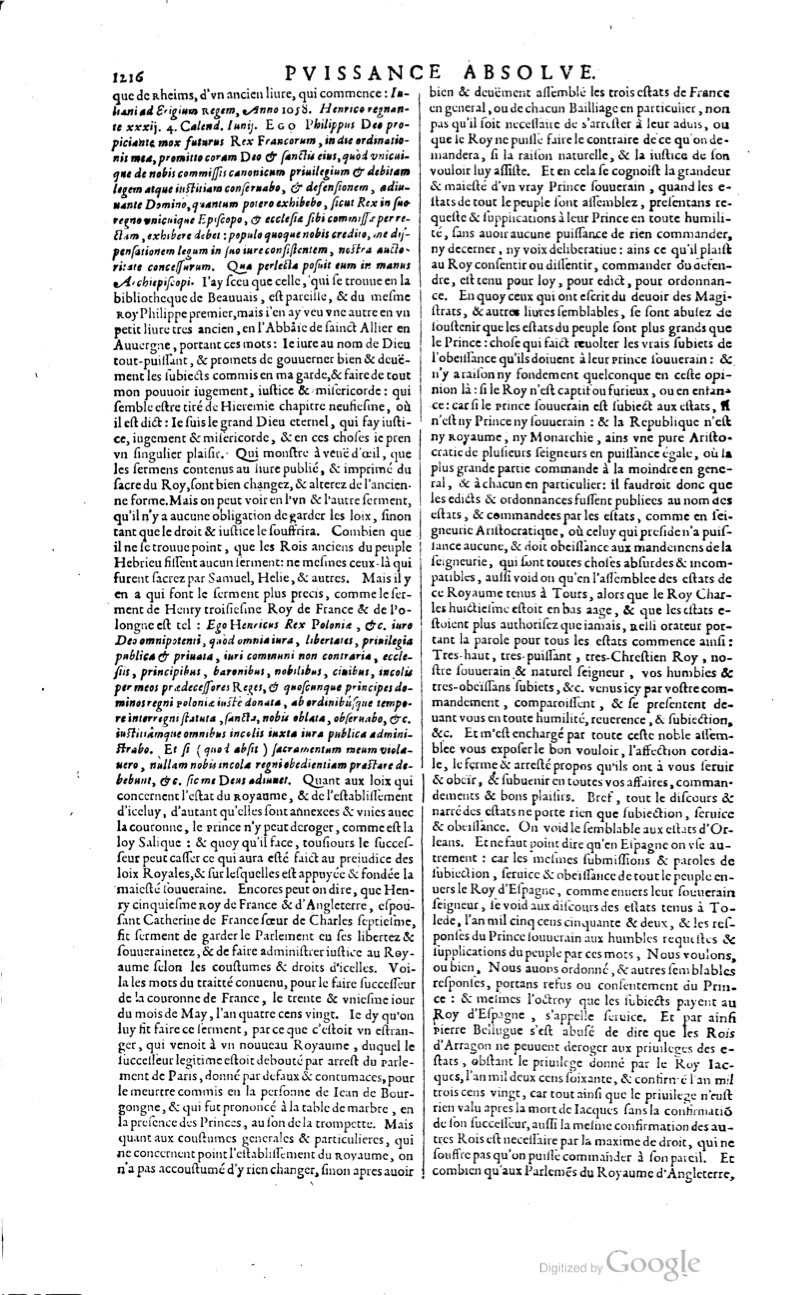 1629 - Veuve Nicolas Buon - Trésor du droit français (21754 T. 2) - BM Lyon