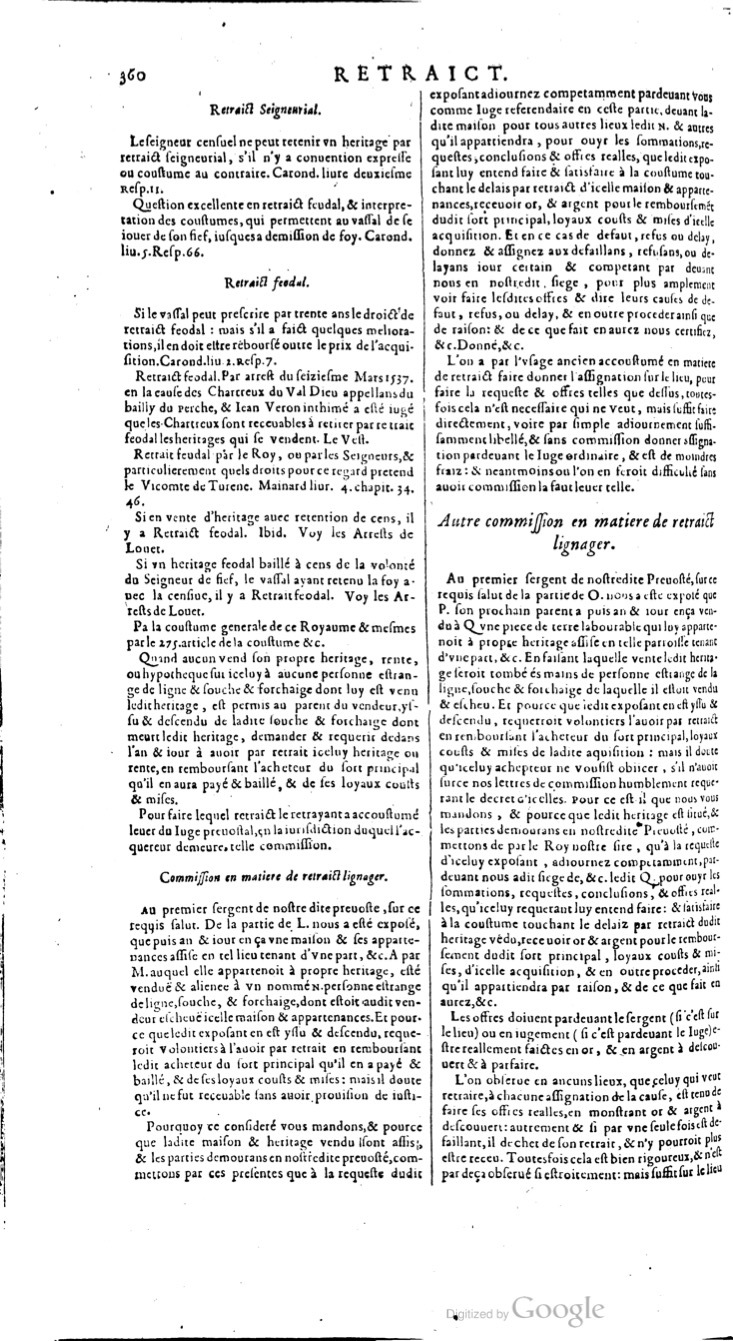1629 - Veuve Nicolas Buon - Trésor du droit français (21754 T. 3) - BM Lyon 1629 - Veuve Nicolas Buon - Trésor du droit français (21754 T. 3) - BM Lyon