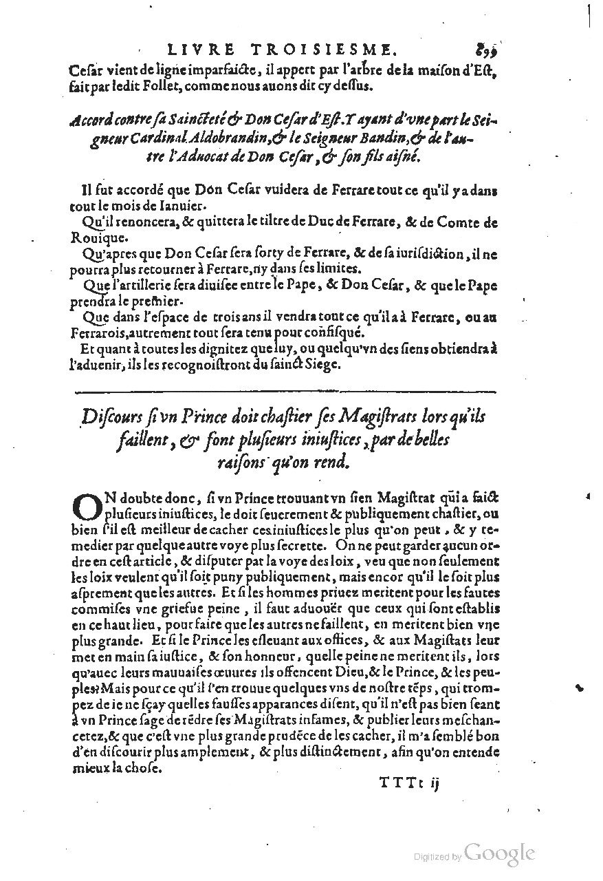 1611 - Pierre Chevalier - Trésor politique - UGent