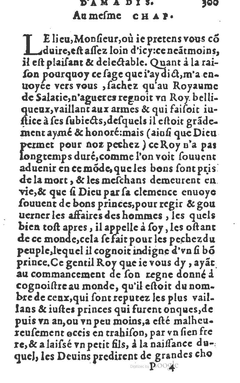 1582 - Jean Huguetan - Trésor des Amadis T. 1 - BM Lyon