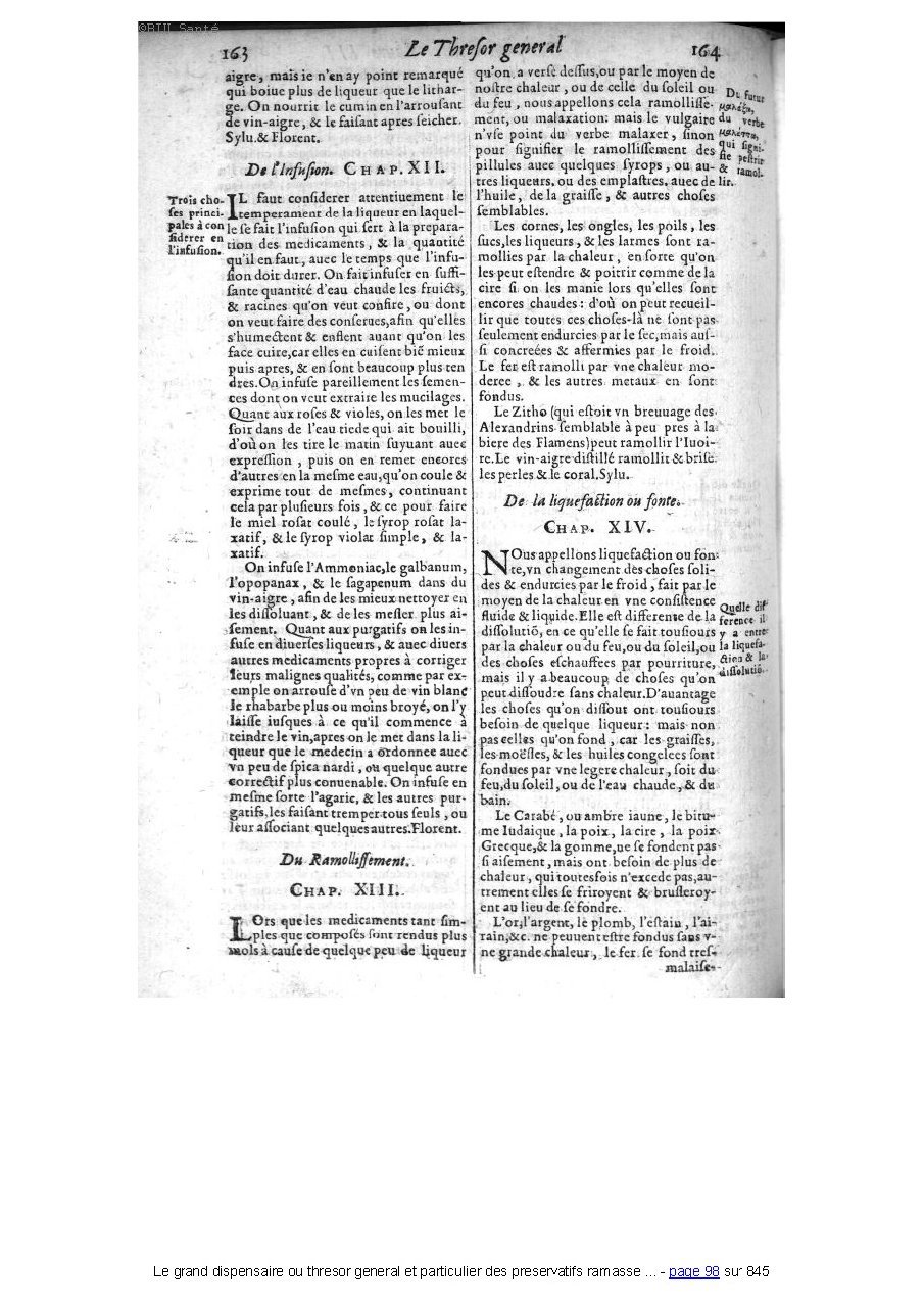 1609 - Étienne Gamonet - Grand dispensaire ou Trésor général et particulier des préservatifs - BIU Santé