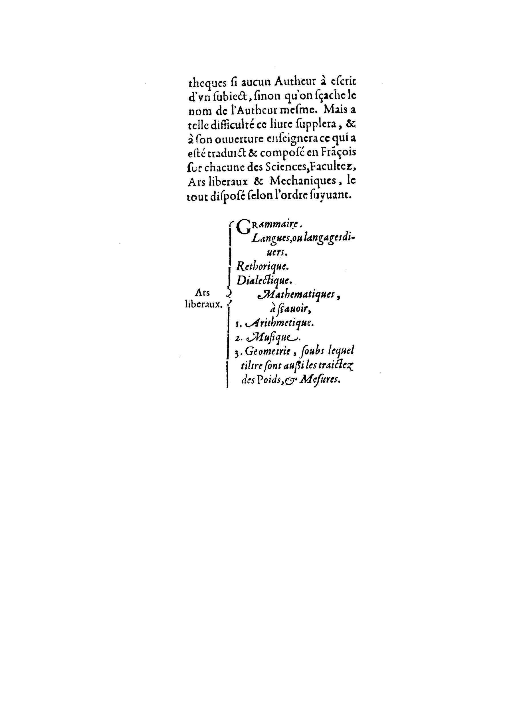 1598 - François Jacquin - La Guide des arts et sciences - BnF