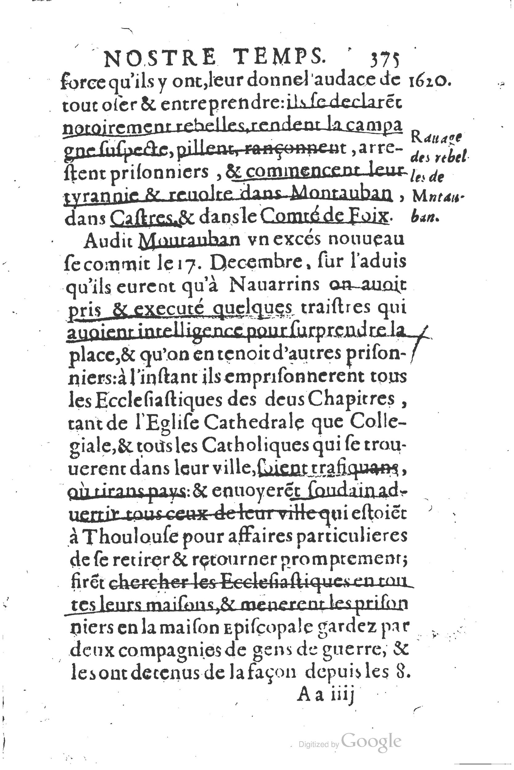 1626 - Joseph Bouillerot - Trésor de l’histoire générale de notre temps - BSB Munich
