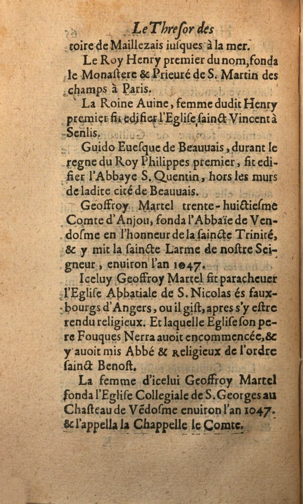 1639 - Jean Corrozet - Trésor des histoires de France - BSB Munich 1639 - Jean Corrozet - Trésor des histoires de France - BSB Munich