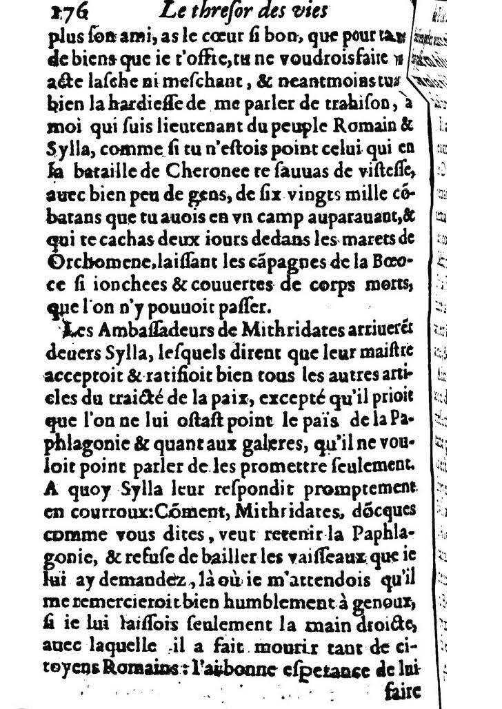 1611 - Pierre Rigaud - Trésor des vies de Plutarque - BM Lyon