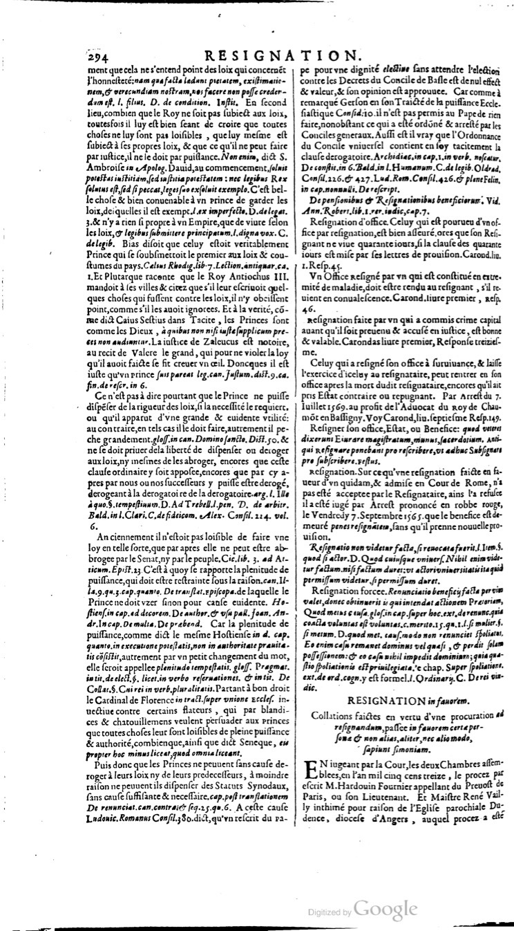 1629 - Veuve Nicolas Buon - Trésor du droit français (21754 T. 3) - BM Lyon 1629 - Veuve Nicolas Buon - Trésor du droit français (21754 T. 3) - BM Lyon