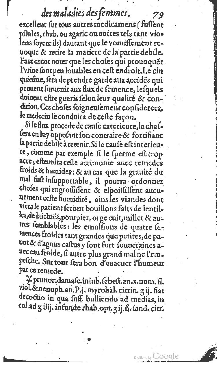 1617 - Jean Le Bouc - Trésor des remèdes secrets - BM Lyon