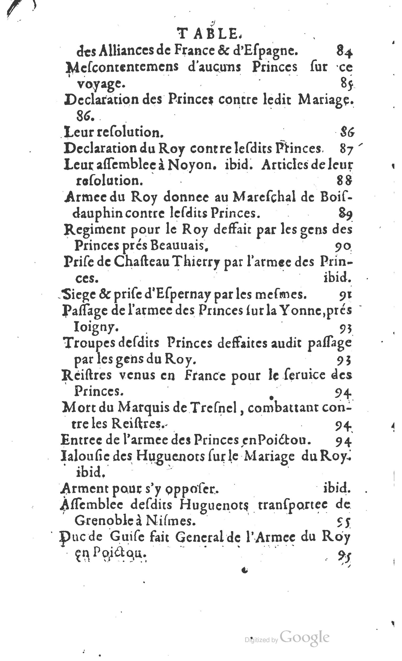 1624 - Joseph Bouillerot - Trésor de l’histoire générale de notre temps - BM Lyon 1624 - Joseph Bouillerot - Trésor de l’histoire générale de notre temps - BM Lyon